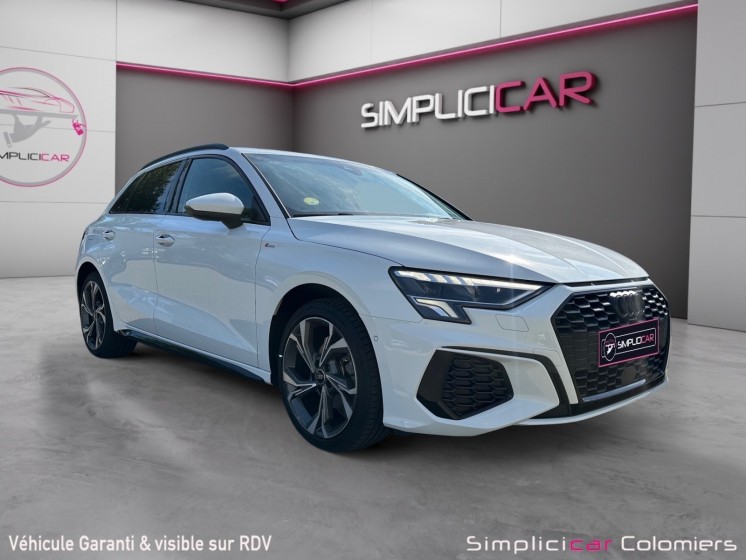 Audi a3 sportback 35 tdi 150 s tronic 7 s  line occasion simplicicar colomiers  simplicicar simplicibike france