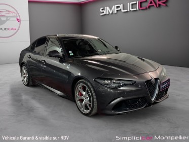 Alfa romeo giulia my19 2.9 v6 510 ch at8 quadrifoglio / freins céramique / origine france occasion montpellier (34)...