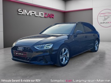 Audi a4 avant 35 tfsi 150 s tronic 7 s line occasion simplicicar lagny  simplicicar simplicibike france