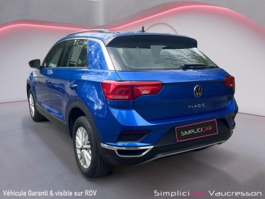 Volkswagen t-roc 1.5 tsi evo 150 start and stop dsg7 style occasion simplicicar vaucresson simplicicar simplicibike france