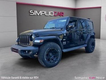 Jeep wrangler unlimited overland 4x4 272ch occasion  simplicicar vaucresson nice - pfvauto simplicicar simplicibike france