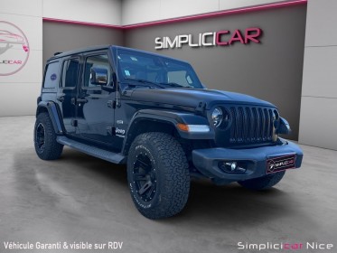 Jeep wrangler unlimited overland 4x4 272ch occasion  simplicicar vaucresson nice - pfvauto simplicicar simplicibike france