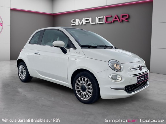 Fiat 500 1.0 70ch bsg ss dolcevita occasion toulouse (31) simplicicar simplicibike france