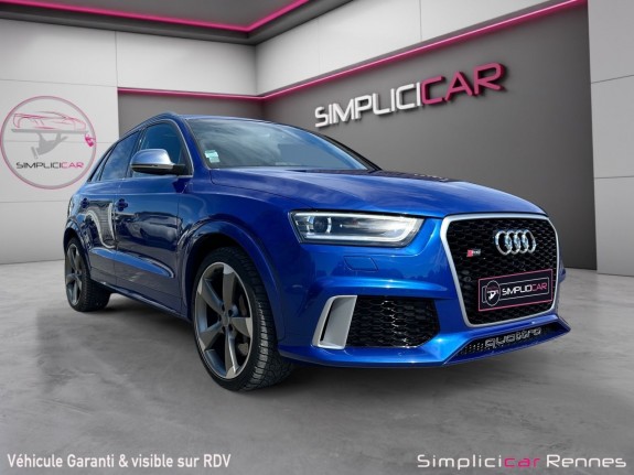 Audi rs q3 2.5 tfsi 310 ch quattro s tronic 7 occasion simplicicar rennes simplicicar simplicibike france