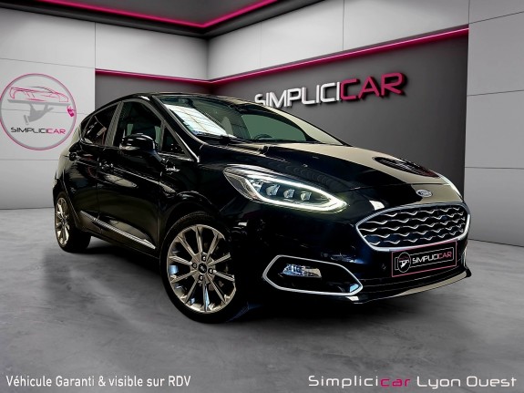 Ford fiesta 1.0 ecoboost 100 ch  bvm6 vignale - garantie 12 mois occasion simplicicar lyon ouest simplicicar simplicibike...