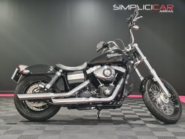 Harley davidson dyna street bob 1600 v twin occasion simplicicar arras  simplicicar simplicibike france