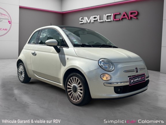 Fiat 500 1.2 8v 69 ch lounge/ 12 mois garantie occasion simplicicar colomiers  simplicicar simplicibike france