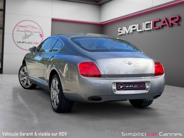 Bentley continental gt coupe 6.0 w12 a occasion simplicicar frejus  simplicicar simplicibike france