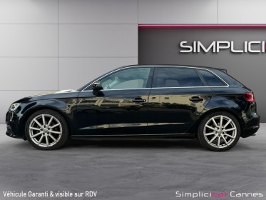 Audi a3 sportback 2.0 tdi 150 ambition luxe s tronic 6 occasion cannes (06) simplicicar simplicibike france