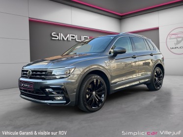 Volkswagen tiguan 2.0 tsi 190 dsg7 4motion black r-line occasion simplicicar villejuif  simplicicar simplicibike france