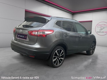 Nissan qashqai 1.2 dig-t 115 tekna full entretien nissan caméra 360° toit panoramique garantie 12 mois gps bluetooh...