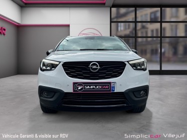 Opel crossland x 1.2 turbo 130 ch design 120 ans - full entretien - carplay - toit panoramique occasion simplicicar villejuif...