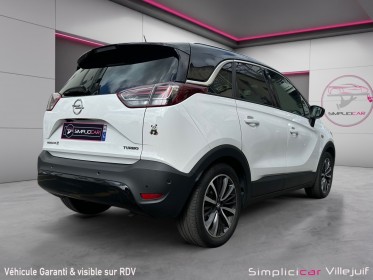 Opel crossland x 1.2 turbo 130 ch design 120 ans - full entretien - carplay - toit panoramique occasion simplicicar villejuif...