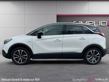 Opel crossland x 1.2 turbo 130 ch design 120 ans - full entretien - carplay - toit panoramique occasion simplicicar villejuif...