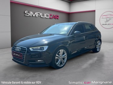 Audi a3 sportback 1.6 tdi 110 s line garantie 12 mois distri a jour / sieges chauffants / gps occasion simplicicar marignane ...