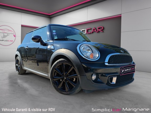 Mini hatch r56 cooper s 184 ch interieur cuir/clim/becquet - garantie 12 mois - occasion simplicicar marignane  simplicicar...