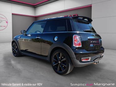 Mini hatch r56 cooper s 184 ch interieur cuir/clim/becquet - garantie 12 mois - occasion simplicicar marignane  simplicicar...