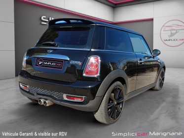 Mini hatch r56 cooper s 184 ch interieur cuir/clim/becquet - garantie 12 mois - occasion simplicicar marignane  simplicicar...