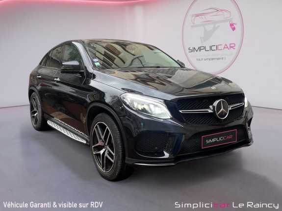 Mercedes gle coupe 400 9g-tronic 4matic fascination occasion le raincy (93) simplicicar simplicibike france