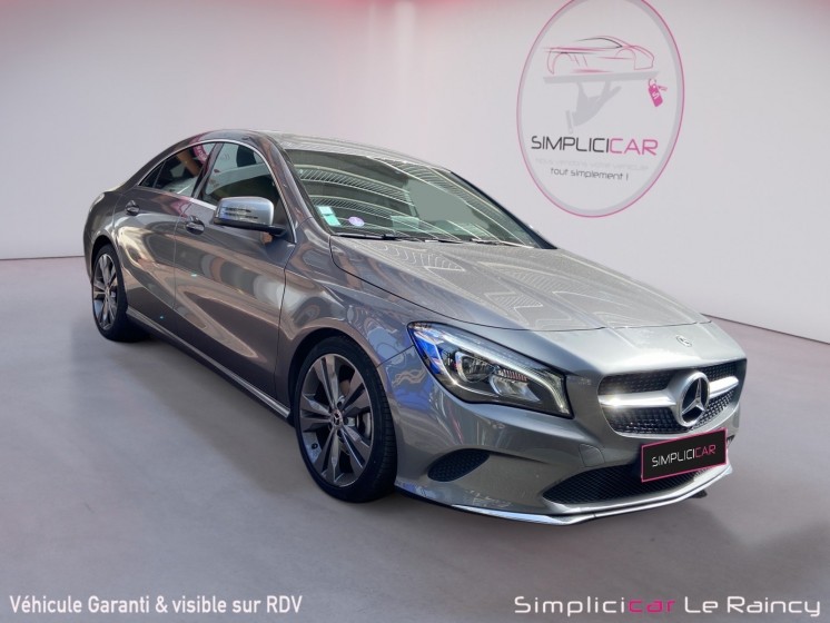 Mercedes classe cla 180 sensation 7-g dct occasion le raincy (93) simplicicar simplicibike france