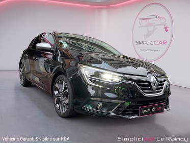 Renault megane iv berline dci 110 energy  intens occasion le raincy (93) simplicicar simplicibike france