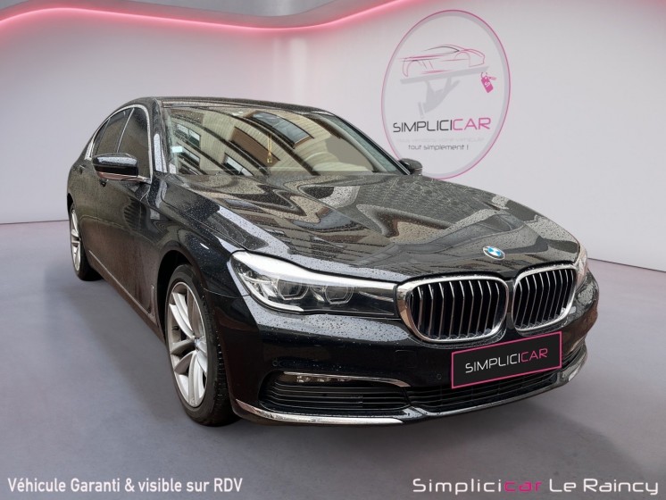 Bmw serie 7 g11/g12 730d 265 ch exclusive a occasion le raincy (93) simplicicar simplicibike france