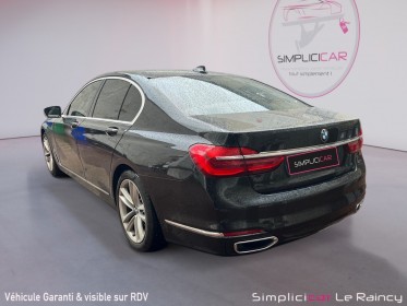 Bmw serie 7 g11/g12 730d 265 ch exclusive a occasion le raincy (93) simplicicar simplicibike france