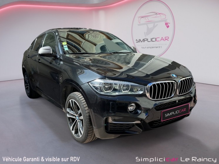 Bmw x6 f16 381 ch m50d 3.0l occasion le raincy (93) simplicicar simplicibike france