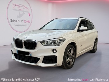 Bmw x1 f48 sdrive 18i 140 ch m sport pack m dkg7 occasion le raincy (93) simplicicar simplicibike france