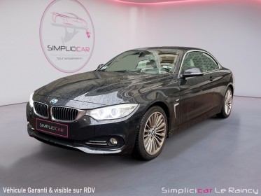 Bmw serie 4 cabriolet f33 420d 184 luxury bva occasion le raincy (93) simplicicar simplicibike france