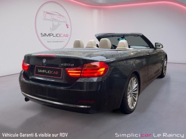 Bmw serie 4 cabriolet f33 420d 184 luxury bva occasion le raincy (93) simplicicar simplicibike france