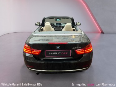 Bmw serie 4 cabriolet f33 420d 184 luxury bva occasion le raincy (93) simplicicar simplicibike france