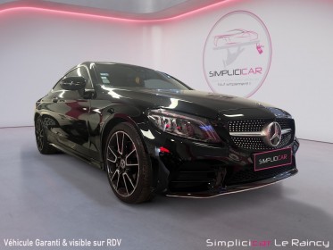 Mercedes classe c coupe 200 eq-boost 184 amg line full options camera 360, led interieur, burmester occasion le raincy (93)...