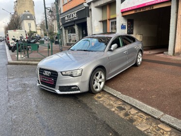 Audi a5 sportback 2.0 tdi 150 s tronic 7 s line occasion le raincy (93) simplicicar simplicibike france