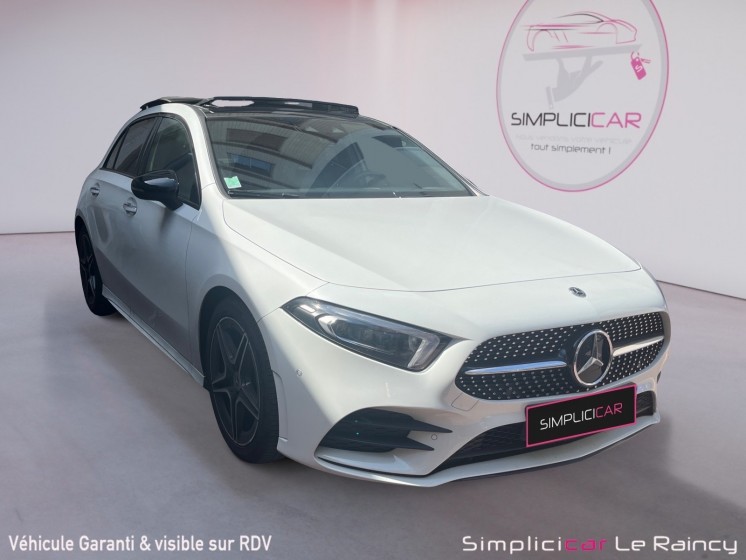 Mercedes classe a 200 d 8g-dct pack amg line occasion le raincy (93) simplicicar simplicibike france