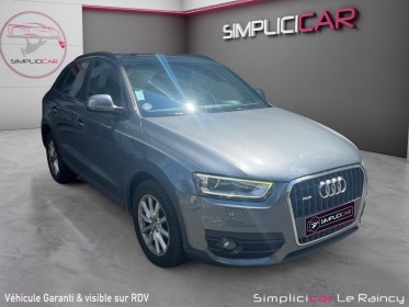 Audi q3 q3 2.0 tfsi 170 ch quattro ambiente occasion le raincy (93) simplicicar simplicibike france