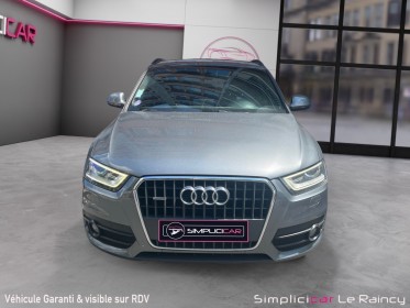 Audi q3 q3 2.0 tfsi 170 ch quattro ambiente occasion le raincy (93) simplicicar simplicibike france