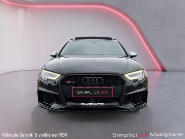 Audi rs3 sportback 2.5 tfsi 400 daza sans fap suivi audi/toit ouvrant/bang olufsen/siÈges rs chauf/magnetic ride occasion...