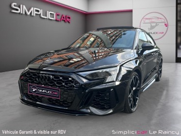 Audi rs3 sportback performance 407 cv 2.5 tfsi s tronic 7 quattro occasion le raincy (93) simplicicar simplicibike france