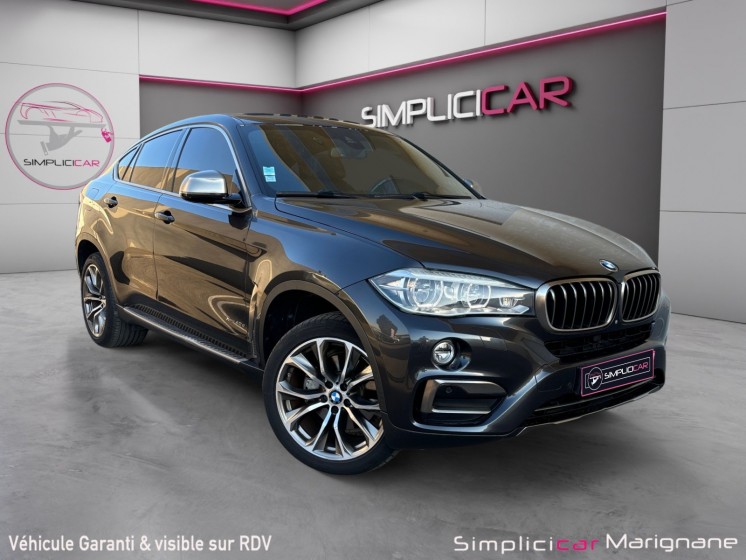 Bmw x6 f16 xdrive40d 313 ch exclusive 1ere main garantie 12 mois full options toit ouvrant / harman kardon / hud occasion...