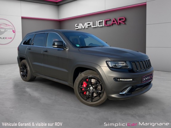 Jeep grand cherokee srt8 6.4 v8 hemi covering noir mat interieur cognac pack carbone interieur pack ÉlÉctrique garantie...