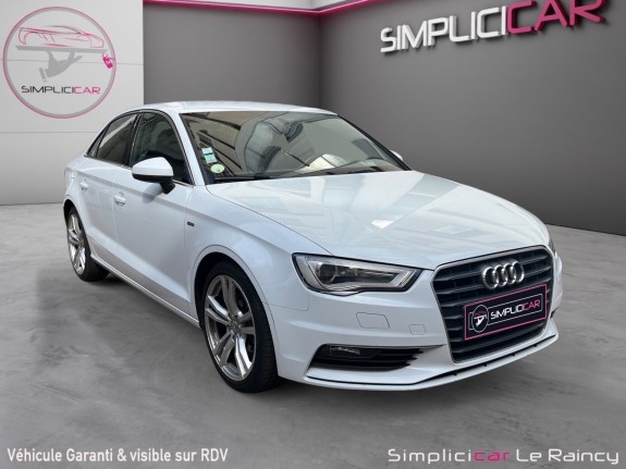 Audi a3 berline 2.0 tdi 150cv s line s tronic 6 occasion le raincy (93) simplicicar simplicibike france