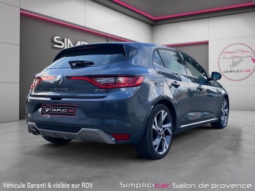 Renault megane iv berline pack gt/tce 165 cv/boite auto/toit ouvrant/son bose/carplay occasion simplicicar salon de provence...