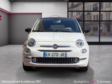 Fiat 500 my17 vpc 1.2 69 ch dualogic anniversario kit gruau occasion cannes (06) simplicicar simplicibike france