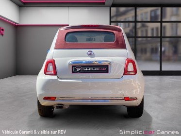 Fiat 500 my17 vpc 1.2 69 ch dualogic anniversario kit gruau occasion cannes (06) simplicicar simplicibike france