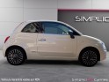 Fiat 500 my17 vpc 1.2 69 ch dualogic anniversario kit gruau occasion cannes (06) simplicicar simplicibike france