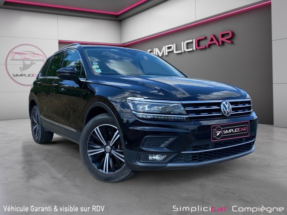 Volkswagen tiguan 2.0 tdi 190 dsg7 4motion carat- cam- apple carplay occasion simplicicar compiegne simplicicar simplicibike...