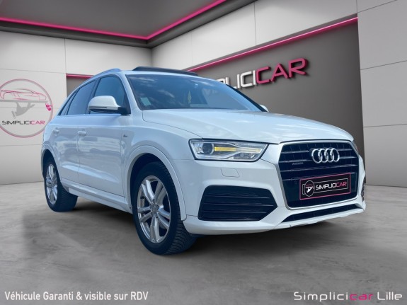 Audi q3 q3 2.0 tdi 150 ch/automatique / s tronic 7 quattro s line occasion simplicicar lille  simplicicar simplicibike france