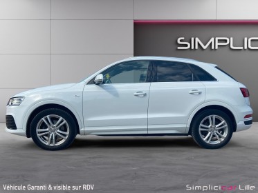 Audi q3 q3 2.0 tdi 150 ch/automatique / s tronic 7 quattro s line occasion simplicicar lille  simplicicar simplicibike france