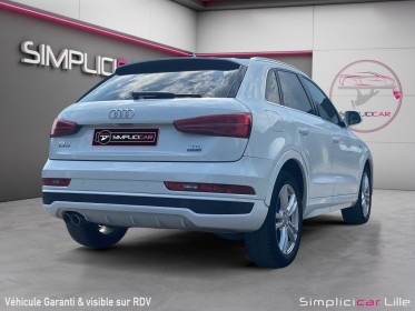 Audi q3 q3 2.0 tdi 150 ch/automatique / s tronic 7 quattro s line occasion simplicicar lille  simplicicar simplicibike france